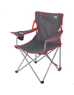 Cadeira camping dobrável com porta-copos 47x47x82 cm Aktive | Distria