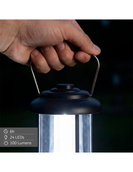 Lâmpada de campismo LED recarregável Aktive 100 lúmens | Distria