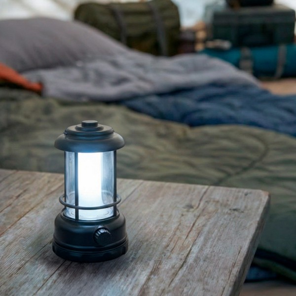 Lanterna de campismo LED recarregável Aktive 60 lúmens | Distria
