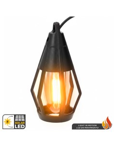 Cordão de luzes com 10 lanternas Aktive | Distria 2