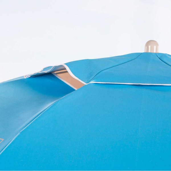 Guarda-sol de praia azul Aktive com proteção UV50 | Distria
