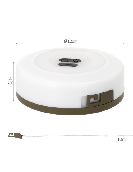 Luz LED 2 em 1 e guirlanda Aktive | Distria