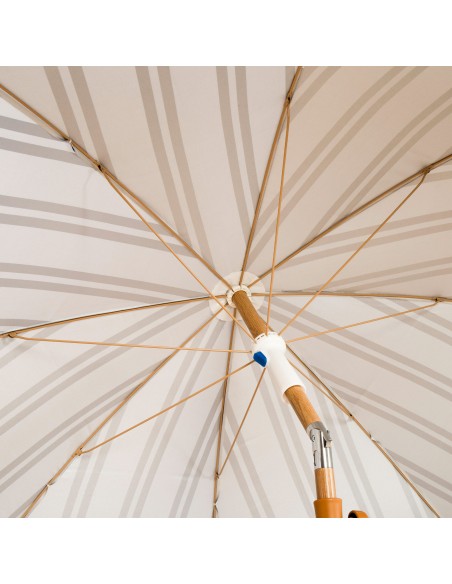 Aktive Guarda-sol de praia 200 cm com franjas listradas | Distria