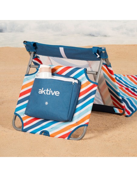 Tapete de praia dobrável compartimento térmico 175x55 cm | Distria