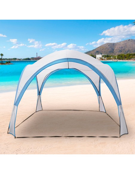 Toldo impermeável para campismo e praia | Distria