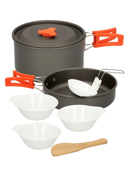 Conjunto de utensílios de cozinha para camping | Distria