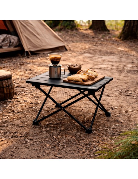 Mesa dobrável de camping Aktive 43x40 cm com bolsa | Distria