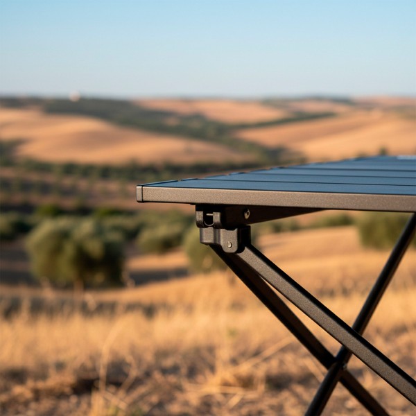 Mesa dobrável de camping Aktive 43x40 cm com bolsa | Distria