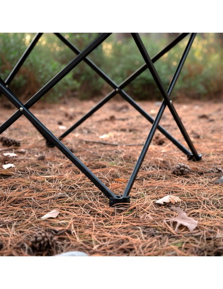 Mesa dobrável de camping Aktive 43x40 cm com bolsa | Distria