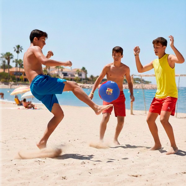 Bola de praia oficial do FC Barcelona Ø21 cm | Distria