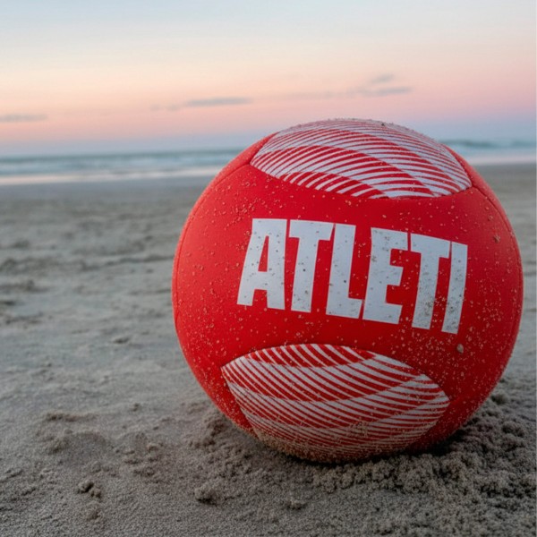 Aktive Bola de praia oficial Atlético de Madrid T5  21cm Distria