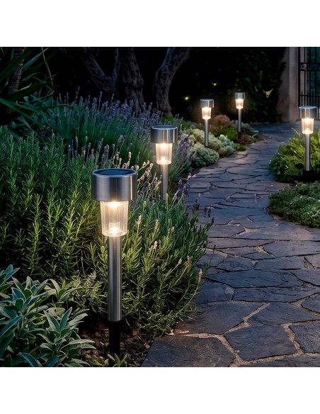 Pack de 5 balizas solares LED Aktive com estaca | Distria