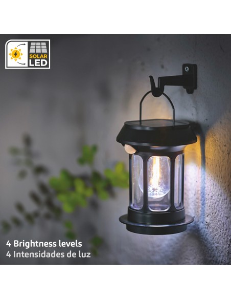 Aktive Lanterna solar LED com sensor de movimento | Distria
