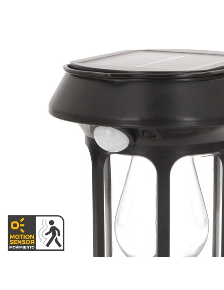 Aktive Lanterna solar LED com sensor de movimento | Distria