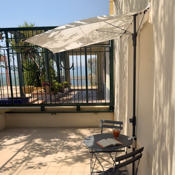 Guarda-sol de parede para terraço ou jardim 160x100 cm Aktive | Distria