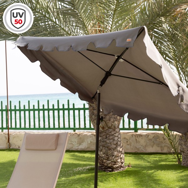 Guarda-sol retangular Aktive para varanda ou terraço | Distria