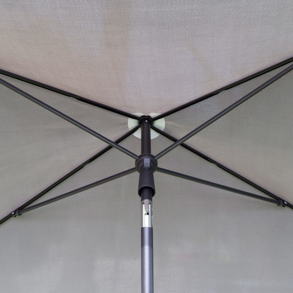 Guarda-sol retangular Aktive para varanda ou terraço | Distria