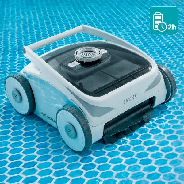 INTEX Robô de limpeza de piscina sem fio automático ZX500R | Distria