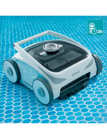 INTEX Robô de limpeza de piscina sem fio automático ZX500R | Distria