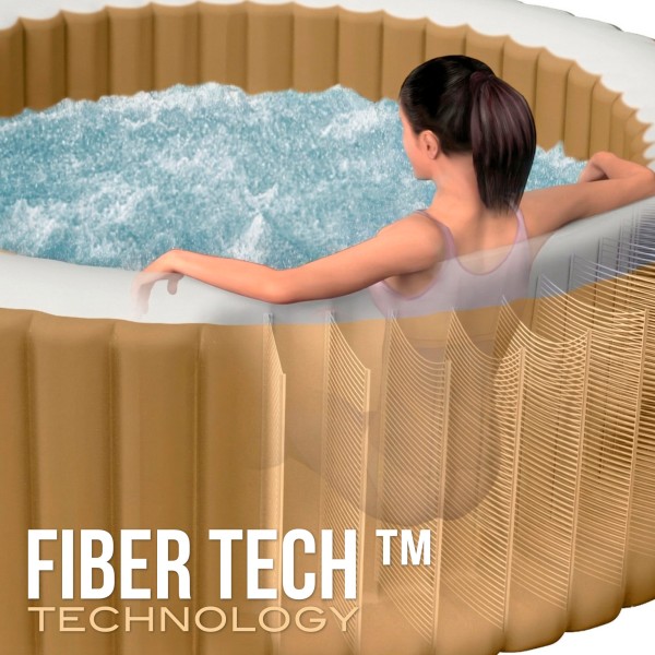 Spa insuflável Bubble Massage Sahara INTEX para 4 pessoas | Distria