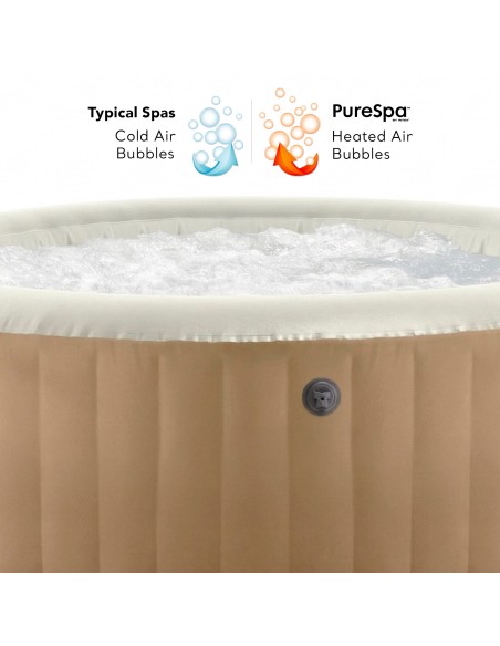 Spa insuflável Bubble Massage Sahara INTEX para 4 pessoas | Distria