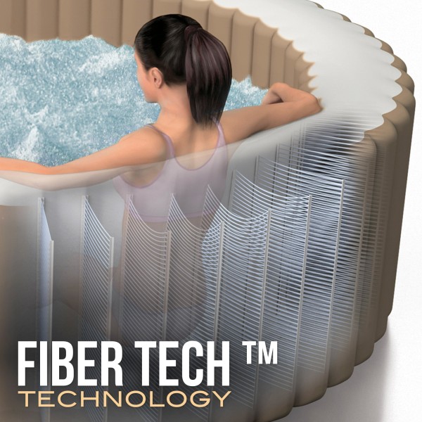 Banheira inflável 6 pessoas INTEX - Distria.com