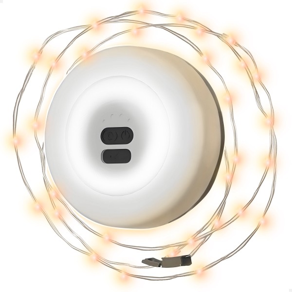 Luz LED 2 em 1 e guirlanda Aktive | Distria