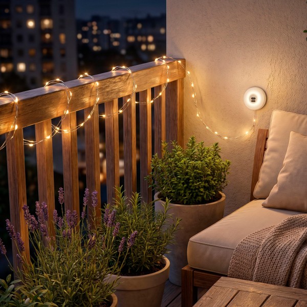 Luz LED 2 em 1 e guirlanda Aktive | Distria