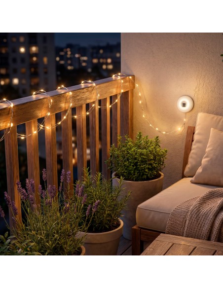 Luz LED 2 em 1 e guirlanda Aktive | Distria