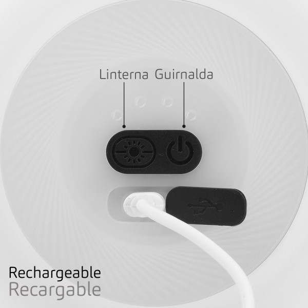 Luz LED 2 em 1 e guirlanda Aktive | Distria