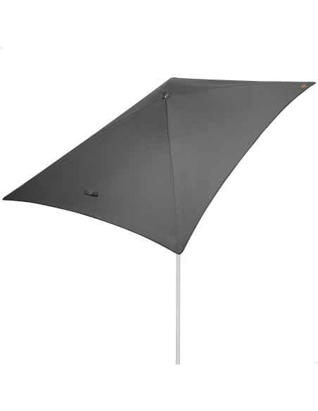 Guarda-sol retangular cinza para jardim, 180x120 cm, proteção UV30 Aktive | Distria