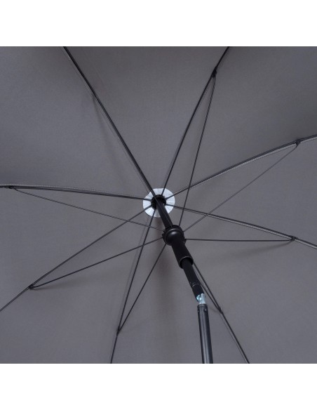 Guarda-sol grande cinza escuro de 200 cm com capa | Distria