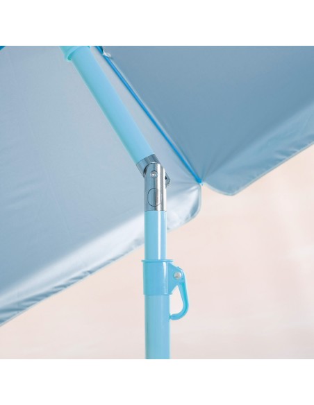 Guarda-sol de praia Aktive MAX+AIR azul Ø220 cm UV50 Aktive | Distria