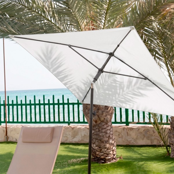 Guarda-sol retangular de jardim 180x120 cm UV30 Aktive | Distria