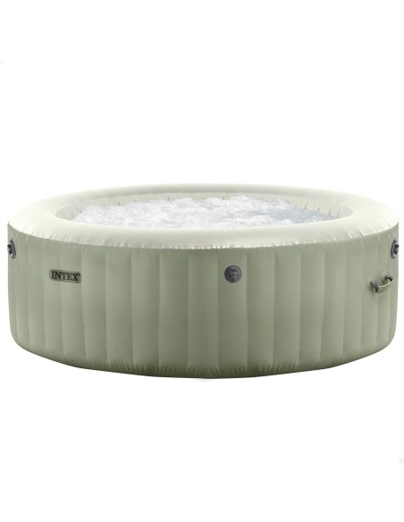 Spa inflável para 6 pessoas, verde-oliva, com bomba de filtro | Distria