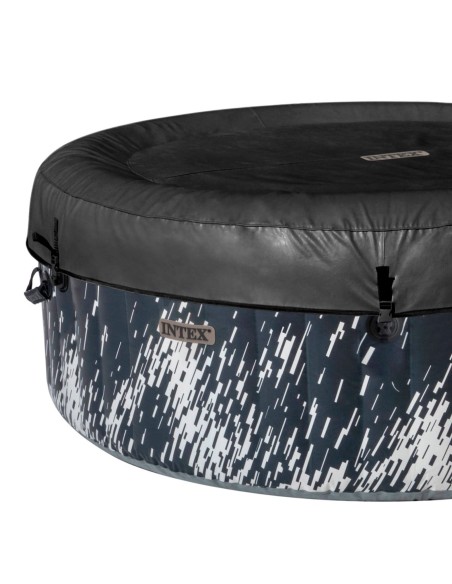 Spa inflável Glow Deluxe para 4 pessoas com bomba de filtro | Distria