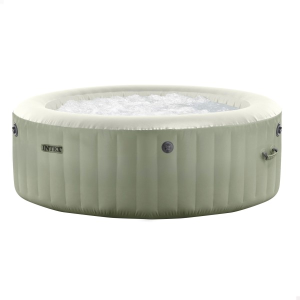 Spa inflável para 4 pessoas, verde-oliva, com bomba de filtro | Distria