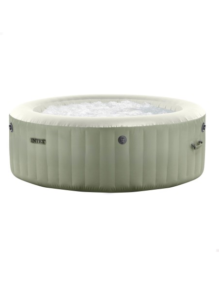 Spa inflável para 4 pessoas, verde-oliva, com bomba de filtro | Distria