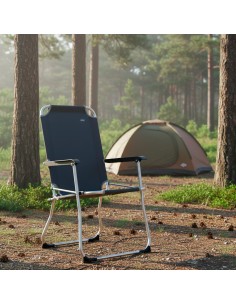 Cadeira alta de acampamento de alumínio | Distria 2