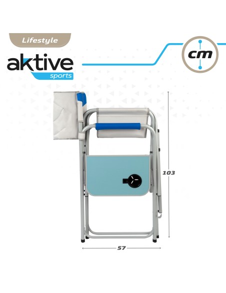 Cadeira alta de diretor XL Aktive | Distria