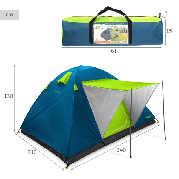 Tenda para 4 pessoas | barracas