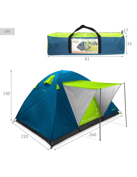 Tenda para 4 pessoas | barracas