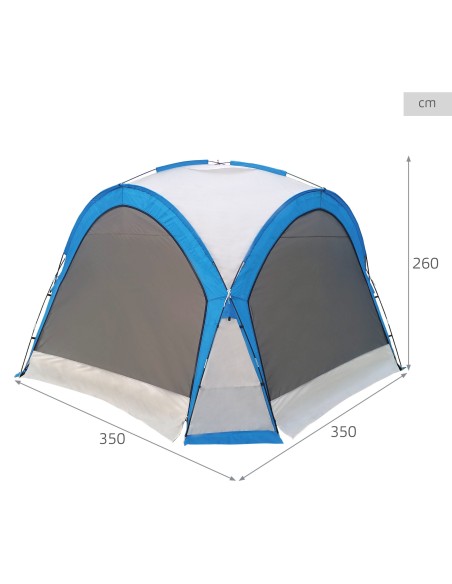 Tenda de campismo com rede mosquiteira | Distria