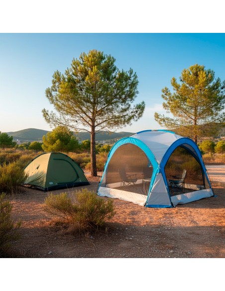 Tenda de campismo com rede mosquiteira | Distria