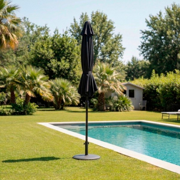 Guarda-sol de jardim antracite | Distria