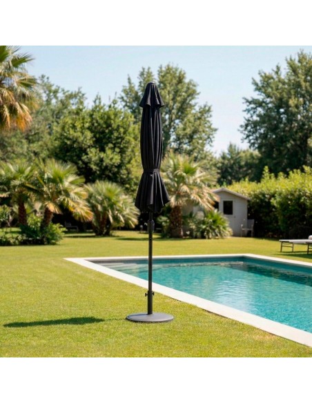 Guarda-sol de jardim antracite | Distria