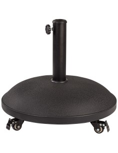 Suporte circular para guarda-sol com 4 rodas | Distria