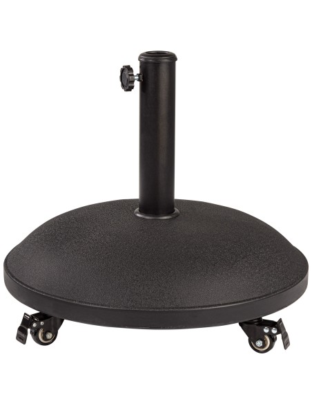 Suporte circular para guarda-sol com 4 rodas | Distria