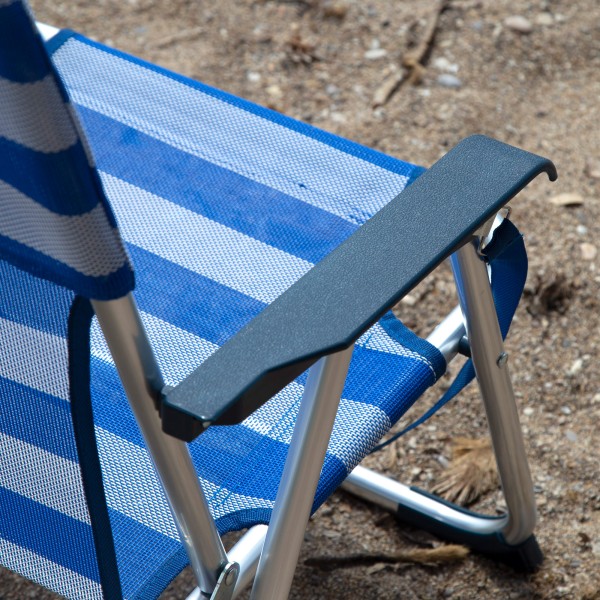 Cadeira de praia dobrável de alumínio | Distria