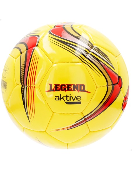 Aktive Bola de futebol em couro sintético T5 com costuras reforçadas | Distria